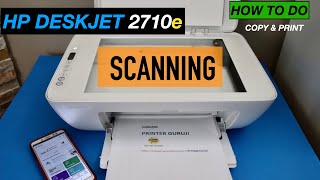 HP DeskJet 2710e Scanning Printing amp Copying Review [upl. by Brade318]