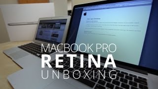 MacBook Pro w Retina Display Unboxing [upl. by Aym]