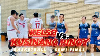 KELSO Vs KUSINANG PINOY  BASKETBALL SEMIFINALS [upl. by Royo]