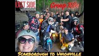 September Sunshine East Side group ride from Scarborough to Stouffville [upl. by Liddy]