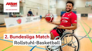 Leeroy 🏀👨‍🦽 2 Bundesliga RollstuhlBasketball  Köln gegen Berlin [upl. by Petulia]