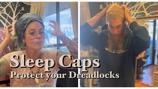 How do you sleep with your Dreadlocks Locs Dreads [upl. by Llenahs]