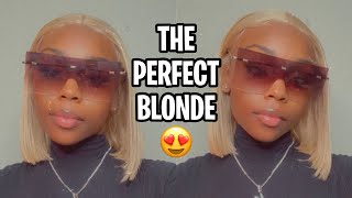 The Perfect Ash Blonde hair for Black Women ft Myshinywigs  Wella T15 toner [upl. by Attaymik]