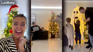 How to hide a Christmas Tree from your husband 🎄🤣 [upl. by Klina739]