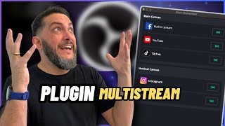 NOVO PLUGIN DE MULTISTREAM Grátis para OBS Studio  Aitum Multistream HORIZONTAL  VERTICAL 2024 [upl. by Arny]