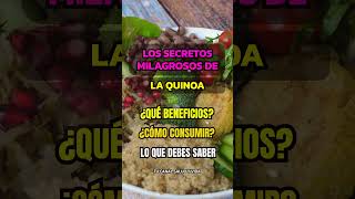 ¡CUIDADO CON LA QUINOA NO ES TAN MILAGROSA COMO CREES superalimento sabiasque saludables [upl. by Aerdnwahs]