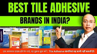 Best Tile Adhesive Brands in India 2024  Top Tile Adhesive companies tileadhesive [upl. by Balkin]