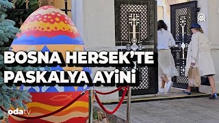 Bosna Hersekte Paskalya ayini düzenlendi [upl. by Kazimir]