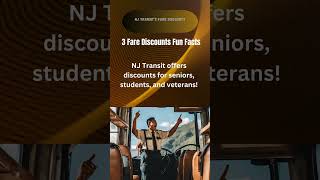 Are You Eligible for a NJ Transit Fare Discount Find Out Now 💰🚍 [upl. by Enitsud]