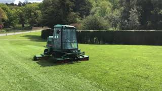 Ransomes 3520 reel mower [upl. by Darrel]