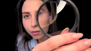 ASMR Female Detective Studies Your Face Roleplay Personal Attention [upl. by Yard284]