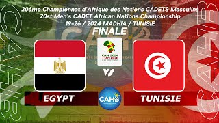 🤾FINALE🏆EGYPT🆚TUNISIE🏆 20st Men’s youth Africa Nations championship [upl. by Gurevich268]