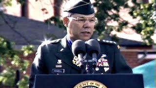 Colin Powell  Military Retirement Speech [upl. by Whittemore]