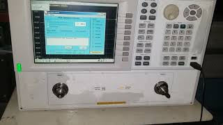 Keysight 40 GHz VNA Agilent E8363C 2 Port S parameter Network Analyzer Operator Confidence Test [upl. by Lunn]