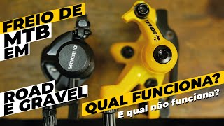 Freio de MTB em speed e gravel Qual funciona e qual não funciona Pedaleria [upl. by Nivat]