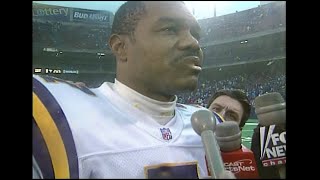 VikingsGiants 1997 Wild Card Highlights and Postgame interviews [upl. by Terchie]