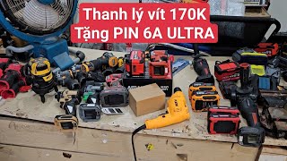 HẾT VÍT DRAMA 170K xả nốt 14 pin ULTRA Combo kèm lạc pin 6A xịn [upl. by Chiquia626]