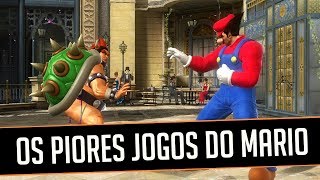 OS PIORES E MAIS BIZARROS JOGOS DO SUPER MARIO [upl. by Lenka]