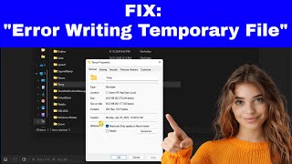 FIX NSIS Error quotError Writing Temporary File Make Sure Your Temp Folder is Validquot [upl. by Nrubyar77]