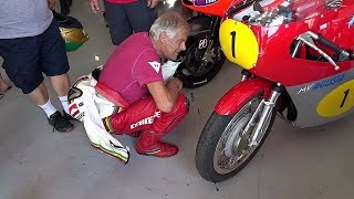 Giacomo Agostini and MV Agusta 500 GP saturday morning on Red Bull Ring [upl. by Tegirb]