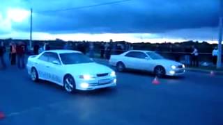 Toyota chaser Tourer S vs Avante [upl. by Kynthia]