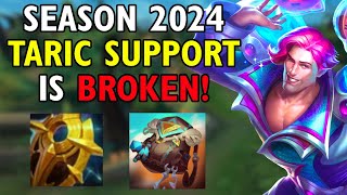 In Season 2024 the BEST support is Taric So far [upl. by Ocisnarf]