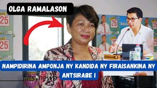 NAMPIDIRINA AMPONJA NY KANDIDA NY FIRAISANKINA I RAMATOA OLGA RAMALASON [upl. by Adonis]