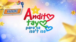 Andito Tayo Para Sa Isa’t Isa  Ang Christmas ID ng Pilipino Karaoke [upl. by Egag]