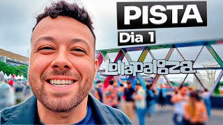 Vale a pena o ingresso PISTA do LOLLAPALOOZA  Dia 1 [upl. by Nogaem]