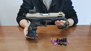 Knight Shell Ejection Soft Bullet Toy Gun Unboxing 2022 [upl. by Attiuqal132]