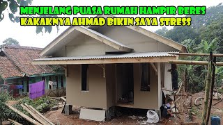 Perkembangan Bedah Rumah Keluarga Ahmad Insya Alloh Sahur Di Rumah Yang Baru [upl. by Goldi324]