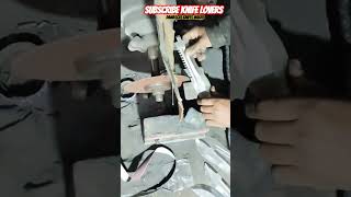 How to make Bowie knife shorts shortsfeed video short subscribe youtubeshorts edc steel [upl. by Engedi533]