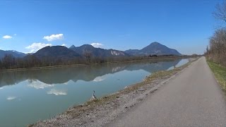 Innradweg Kufstein bis Zollhausbrücke Erl [upl. by Moriarty483]