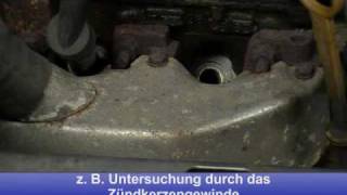 Endoskopie  Videoskopie von Fahrzeugen Autos Oldtimer Endoskop Bosch Service RheinBerg [upl. by Daveda]