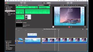 iMovie Tutorial 2015  Moving Video Clips Around [upl. by Ramsden]