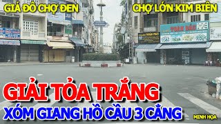 NÓNG GIÁ ĐÔLA CHỢ ĐEN amp VÀNG SJC  KHU GIẢI TỎA TRẮNG XÓM GIANG HỒ CẦU 3 CẲNG CHỢ LỚN KÊNH HÀNG BÀNG [upl. by Relyuc]