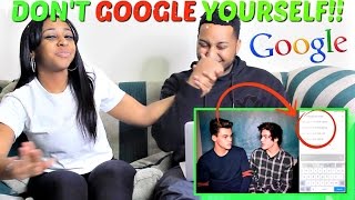 Dolan Twins quotGOOGLING OURSELVESquot REACTION [upl. by Ribaj]