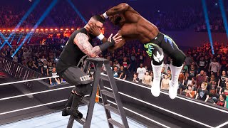 WWE 2K24 MyRISE  TLC Match For The WWE Championship [upl. by Adali845]