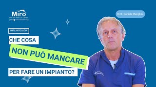 5 domande sullimplantologia dentale  Dott Daniele Menghini  Mirò [upl. by Kohler]