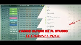 LES BASES DU CHANNEL RACK FLStudio 20 TUTO POUR DEBUTANT [upl. by Temhem]