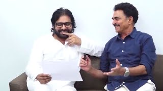 Sayaji Shinde Met Deputy CM Pawan Kalyan  Janasena  Manastars [upl. by Ennalorac]