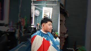 Mid drop fade hairstyle barbershop haircut [upl. by Penrod]