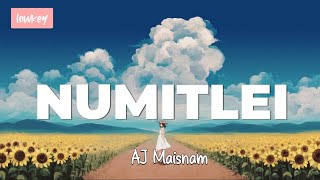 NUMITLEI Lyrics  AJ Maisnam Manipuri hit song lyric video [upl. by Anaila]