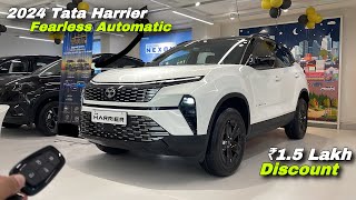 Tata Harrier Fearless AT 2024  Tata Harrier 2024 Top Model  Diesel SUV Under 30 lakh [upl. by Ecnahoy]