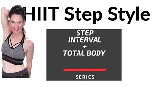 45 MINUTE WORKOUT HIIT STEP amp KETTLE BELL WORKOUT  STEP HIIT CARDIO WITH WEIGHTS  HIIT STEP VIDEO [upl. by Akirea]