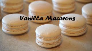 Vanilla Macaron Recipe With Cup Measurements  Swiss Meringue Method [upl. by Yrelbmik758]