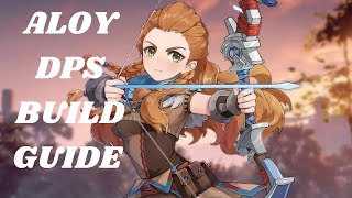 Aloy DPS Build for F2P  Genshin Impact [upl. by Jun]