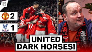 United WIN Rivals DROP POINTS  Andy Tate Reacts  Man United 21 Crystal Palace [upl. by Dabbs]