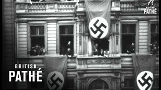 Hitler Back In Berlin From Vienna 1938 [upl. by Eizle]