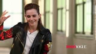 Emma Watsons Official Teen Vogue Cover Shoot Video [upl. by Aruasi603]